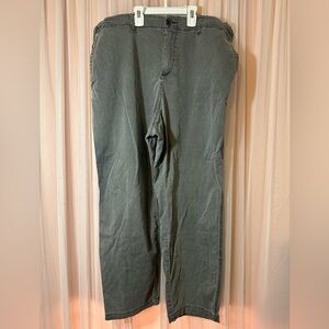 Old Navy Charcoal Elastic Waist Pants